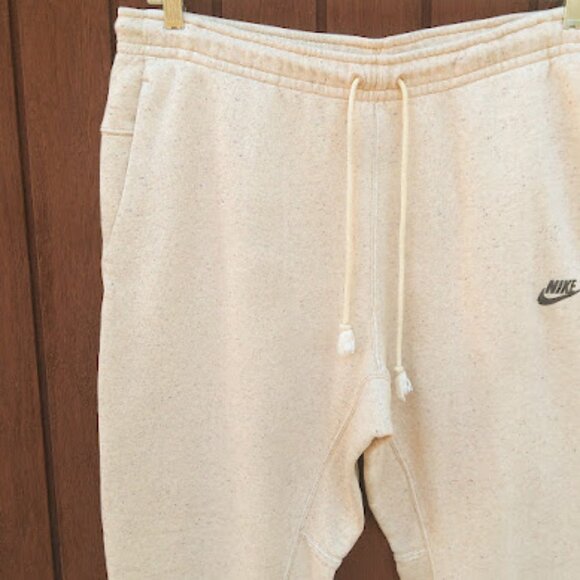 NIKE | Club Fleece Gold Beige Speckled Hoodie Joggers Matching Tracksuit Set XXL - Picture 10 of 15